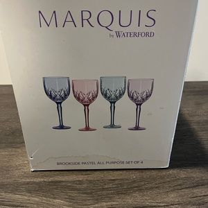 Marquis by Waterford Brookside Pastel All Purpose set of 4